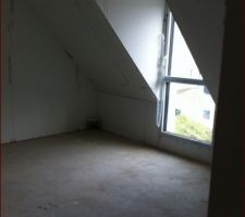 Chambre de l'étage avec la gerbière