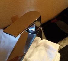 Robinet vasque douche chambre amis