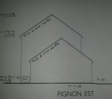 Pignon est modénature en cour de modification