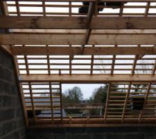 Emplacement velux de la chambre de derrière