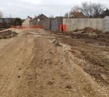 Viabilisation toujours en cours, mais &ccedil;a avance plut&ocirc;t pas mal