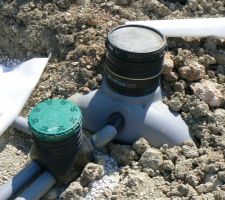 Sortie de fosse, raccord au bouclage
