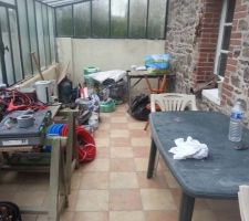 La véranda atelier ?