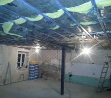 Isolation plafond ok
