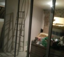 Étage en cours de partitionnement