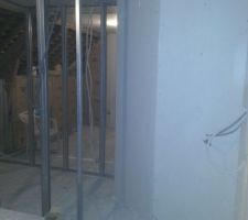 Étage en cours de partitionnement