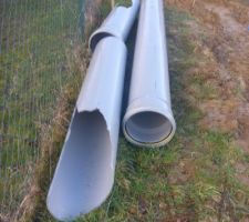 Tuyaux PVC de 315