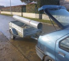 Tuyaux PVC de 315