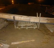 Construction toboggan à béton