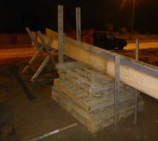 Construction toboggan à béton