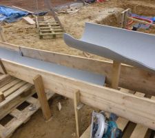 Construction toboggan à béton