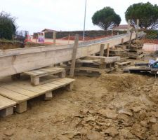 Construction toboggan à béton