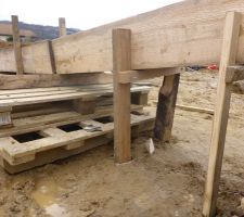Construction toboggan à béton