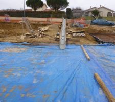 Construction toboggan à béton