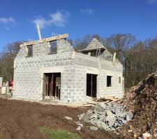 Vue sud-Ouest. ça monte, ça monte...