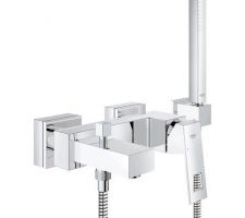 Système baignoire douche avec douchette modèle eurocube marque grohe