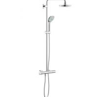SystÃ¨me douche diamÃ¨tre 180 thermostatique avec douchette modÃ¨le euphoria marque grohe