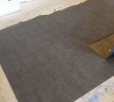 60 60 gris béton foncé