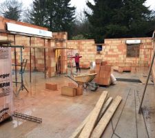 Le salon/salle à manger