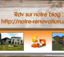 Projet avant/après
Lien vers le blog de notre rénovation