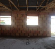 Appui de fenêtre en béton posé