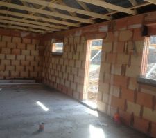 Appui de fenêtre en béton posé