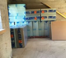 Isolant TMS pour la dalle du RdC