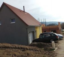 Vue nord sur le 2ème garage qui sera fait dans quelques années ;) !!!