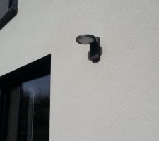 Les autres luminaires que l'on a posé autour de la maison