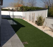 Extérieur avec étendoir