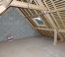 Plancher au dessus du garage