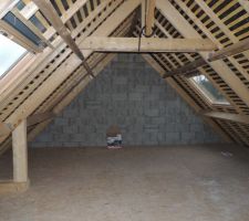 Plancher au dessus du garage