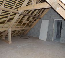 Plancher au dessus du garage