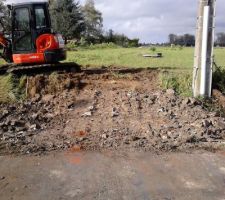 Acces chantier Octobre 2014