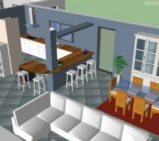 Idée de l'aménagement intérieur