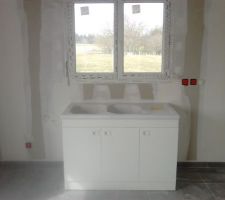 EVIER SUR MEUBLE MELAMINE