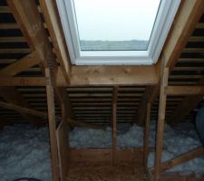 Velux de la futur salle d'eau