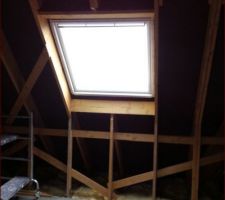 Pose des 6 velux