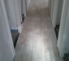 Carrelage effet parquet