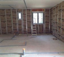 Notre future chambre avec dressing et salle d'eau