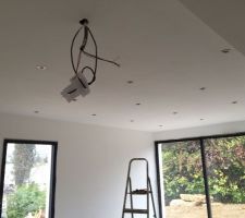 Les spots sont en place...