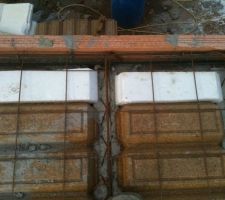 Mise en place du plancher de l'étage terminé