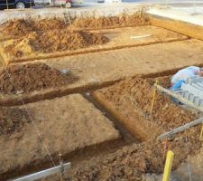 Ouverture des fondations vide sanitaire et cave