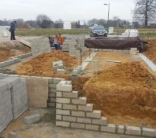 &eacute;l&eacute;vation du vide sanitaire et de la cave