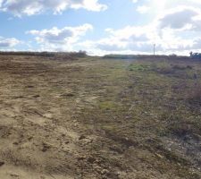 Terrain avant travaux