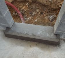 Pose des seuils et des appuis de fen&ecirc;tre