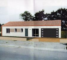 Une fois la maison fini avec le garage