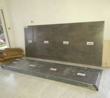 Plan de travail   crédence de la cuisine :-)