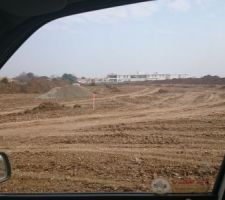 Debut du chantier de notre futur lotissement !!!