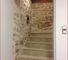 Joint Pierre cage d'escalier